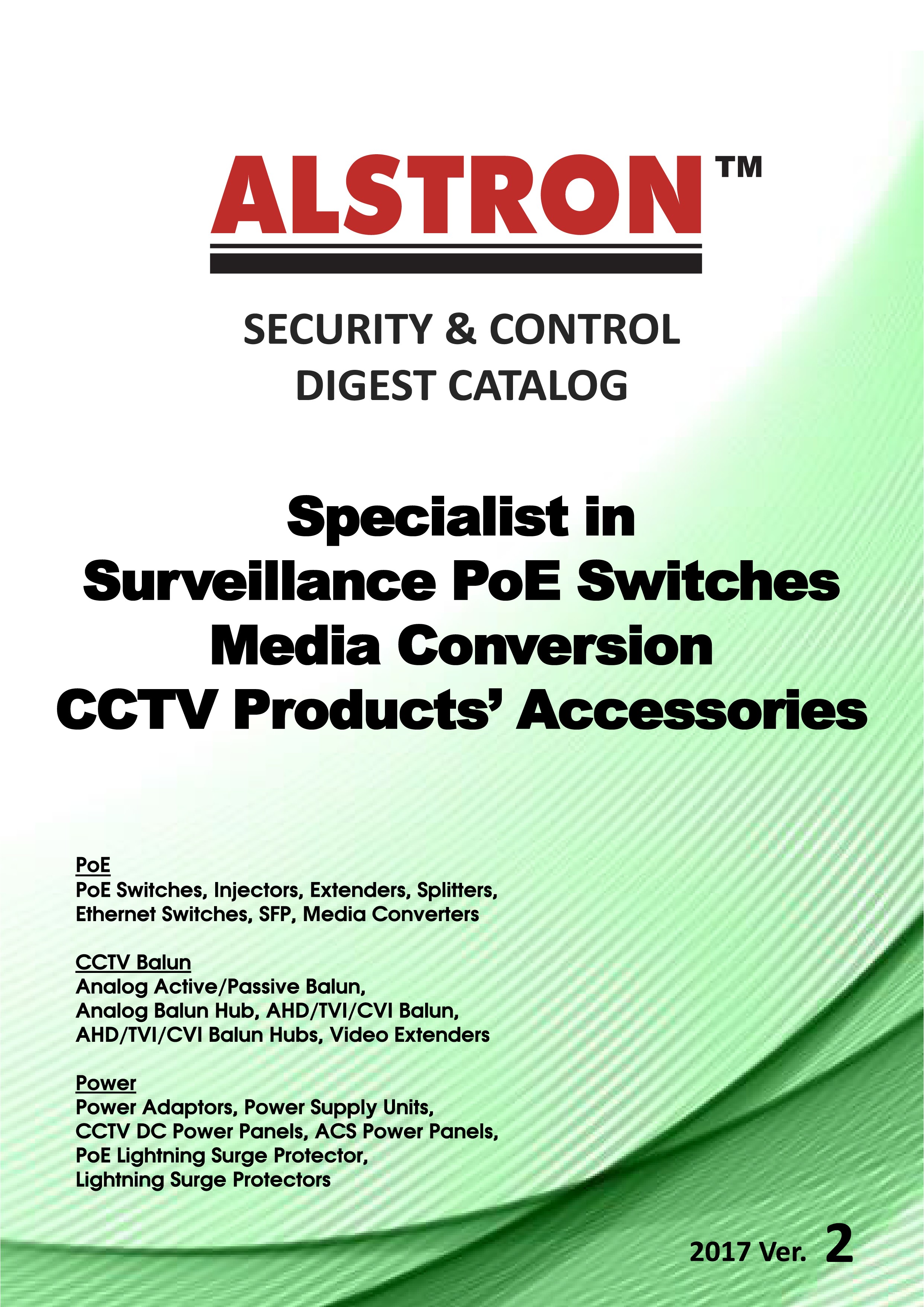 Alstron 2017 Catalog